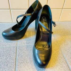 Cole Hahn Black Women's Size 7 Mary Jane Heels
